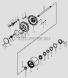 Фото Редуктор бортовой SDLG 936 (без солнечной шестерни и ступицы) 2050900004/29070007661 SDLG 29070007661 SDLG