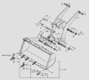 Фото Зуб ковша правый LG 933,936 SDLG 29170036961 SDLG