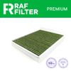 Фото Фильтр салона Mercedes-Benz C-Класс IV (W205),  Mercedes-Benz GLS I (X166),  Mercedes-Benz GL-Класс Raf Filter RF004MBY Raf Filter
