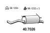 Фото Задн. часть глушител Asso 407026 Asso