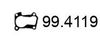 Фото Прокладка, труба выхлопного газа Asso 994119 Asso