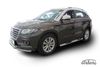 Фото Защита порогов d76 с проступями Arbori нерж. сталь для HAVAL H2 2014-нв / Хавал Н2 Arbori AFZDAHAVH206 Arbori