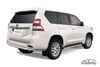 Фото Защита заднего бампера d76+d42 двойная Arbori нерж. сталь для TOYOTA Land Cruiser Prado 2014-2017 / Arbori AFZDATOP1411 Arbori