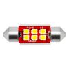Фото Лампа светодиодная T11(C5W) 12V 6 SMD диодов 1-конт 36мм обманка, радиатор Белая SKYWAY Skyway S08201307 Skyway