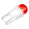 Фото лампа T10 (W5W) 12V W2,1x9,5d, светодиодная красная, 1SMD диод, SKYWAY Skyway S08201412 Skyway