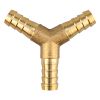 Фото Фитинг для трубок 8 мм "SKYWAY" (тройник, латунь, елочка, Y-образный) Skyway S13001020 Skyway
