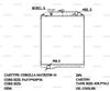 Фото Радиатор HINO 5т. J08C, J05 (16090-5591, 16090-5592, 16090-6060, 16090-6090, 16090-6450, 16090-6451, 16090-6770, HI-0005-36-KRZ-5592) (575*638*38) Zevs RZ5592 Zevs