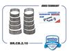 Фото Вкладыши коренные STD Chevrolet Cruze 1.6 Brave BRCB210 Brave