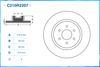 Фото Диск тормозной перед. NISSAN PATHFINDER III (R51) 08/10-, NISSAN PATHFINDER III (R51) 01/05-, NISSAN Cworks C210R2207 Cworks