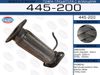 Фото гофра глушителя !45x200 mm с фланцами SS304 ZAZ\Daewoo Sens/ Chance 1.3 EuroEx 445200 EuroEx