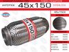 Фото Гофра глушителя 45*150 усиленная (INTERLOCK) EuroEx 45X150IL EuroEx