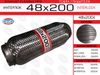 Фото Гофра глушителя 48*200, Interlock (трехслойная усиленная) EuroEx EuroEx 48X200IL EuroEx