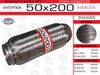 Фото Гофра глушителя 50*200, Interlock (трехслойная усиленная) EuroEx 50x200il EuroEx 50X200IL EuroEx