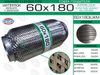 Фото Гофра глушителя 60x180 кольчуга с обмоткой EuroEx 60X180ILWM EuroEx