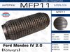 Фото ГОФРА ГЛУШИТЕЛЯ FORD MONDEO IV 2 0  КОЛЬЧУГА EuroEx MFP11 EuroEx