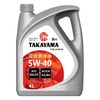 Фото Масло TAKAYAMA SAE 5W-40 API SN/СF пластик 4л синт Takayama 605521 Takayama