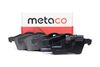 Фото Колодки тормозные передние комплект Volkswagen Transporter T4 1996-2003/Volkswagen Transporter T4 1991-1996 Metaco 3000296 Metaco