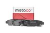 Фото Колодки тормозные задние дисковые к-кт 3010088 Metaco 3010088 Metaco