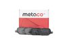 Фото Колодки тормозные ALFA ROMEO 147 1.6i-3.2/1.9JTD 00> задние к-т METACO Metaco 3010248 Metaco