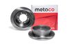 Фото ДИСК ТОРМ ЗАД MITSUBISHI PAJERO MONTERO SPORT  K9   1997 2008   MITSUBISHI PAJERO MONTERO II  V1  V2 Metaco 3060049 Metaco