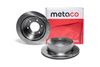 Фото Диск тормозной задний Mitsubishi Pajero/Montero Sport (KH) (2008-2015) Metaco 3060074 Metaco