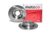 Фото Диск тормозной задний зад METACO 3060-155 Metaco 3060155 Metaco