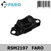 Фото Опора двигателя задняя Faro RSM2197 Faro