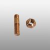 Фото Шпилька турбины с гайкой (M10*40) обмедненная Howo, Shaanxi, Dongfeng, Foton, CAMC Shaft-Gear VG1560110187 Shaft-Gear