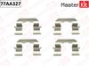 Фото Комплект установочный тормозных колодок NISSAN ALMERA CLASSIC 06- MasterKit 77AA327 MasterKit