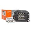 Фото Фара доп-ая AE18RT-6LED-EMB-73PC прямоуг., расс. свет, встраиваемая 6 диодов 18W (122*73*92) 12/24V Автоэлектрика AE18RT6LEDEMB73PC Автоэлектрика