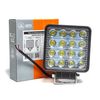 Фото ФАРА СВЕТОДИОДНАЯ ДОПОЛНИТЕЛЬНАЯ КВАДРАТНАЯ, РАССЕ Автоэлектрика AE48S16LED42PC Автоэлектрика