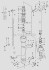 Фото Втулка штока гидроцилиндра HITACHI ZX330-3 , ZX200-3 , EX200-5 Hitachi 0309204 Hitachi