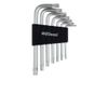 Фото Набор  ключей TORX  7 предметов (T10,T15,T20,T25,T27,T30,T40) Г-образных с отверствием, CrV AV Steel AV367307 AV Steel