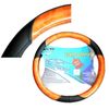 Фото Чехол руля черный с вставками под дерево AVG 782 AVG 310356 AVG
