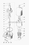 Фото Прокладка под центрифугу 260-1028001 МТЗ 2601028001 МТЗ