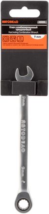 Фото Ключ комбинированный трещеточный 9 АвтоDело 30009 АвтоДело 30009 АвтоДело