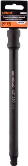 Фото и.Удлинитель  1/2" (250мм) ударный,с отв. под вороток(АвтоДело) АвтоДело 40029 АвтоДело