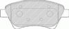 Фото Тормозные колодки дисков. RENAULT GRAND SCENIC 04-, KANGOO 01-, MEGANE II 02-, SCENIC II 03-, Ferodo FDB1544 Ferodo