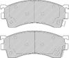 Фото Тормозные колодки дисков. MAZDA 323 F 98-04, 323 S 98-04, 626 III 94-97, 626 IV 91-97, 626 V 97-02, Ferodo FDB950 Ferodo