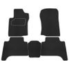 Фото Коврики в салон ворсовые для Toyota Land Cruiser Prado 150 (09-17) (с кантом) Rezkon 2034031200 Rezkon
