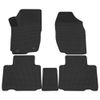 Фото Коврики салонные Toyota RAV4 (2013-2019) (3D EVA Коврик) черный кант (9234035201) (Rezkon) Rezkon 9234035201 Rezkon