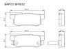 Фото Колодки тормозные HONDA ACCORD/CIVIC/CRV 90- зад. Bapco BP0032 Bapco