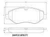 Фото Колодки тормозные передние IVECO DAILY III IV 06-12. DAILY V VI Bapco BP0377 Bapco