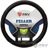 Фото Оплетка на руль M "PSV" FELLER эко-кожа, черный (красная отстрочка) PSV 131740 PSV
