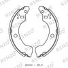 Фото Тормозные колодки барабанные задние Nissan Almera II (N16) 00- Renzo RZ071 Renzo