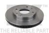 Фото ДИСК ТОРМОЗНОЙ HYUNDAI SONATA  EF  2 0 2 5 98 01 SONATA  NF  2 4 05  ПЕРЕДНИЙ Nk 203411 Nk