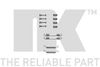 Фото Комплект монтажный торм. колодок BMW 3/Z3 90-00 Nk 7915708 Nk