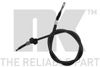 Фото Трос ручника A80, 90  86-91 (дисковый) R (1357mm) Nk 904768 Nk