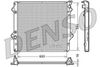 Фото Радиатор двигателя TOYOTA FJ CRUISER, LAND CRUISER PRADO 4.0 12.02-01.18 Denso DRM50036 Denso