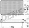 Фото Радиатор печки IVECO DAILY IV 3.0D 05.06-08.11 Denso DRR12007 Denso